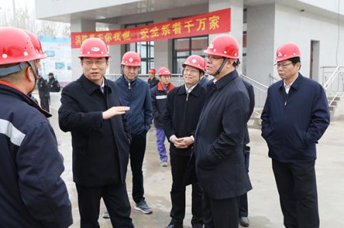 河北省國資委黨委書記、主任呂志成 到華北制藥集團督導調研